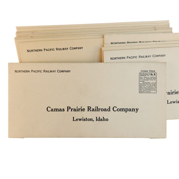 Railroad Ephemera Lot Camas Prairie Timetables Northern Pacific Manual Ephemera - Picture 6 of 9